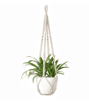Macramé suspension pour plante