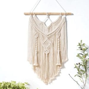 Macramé tissage mural